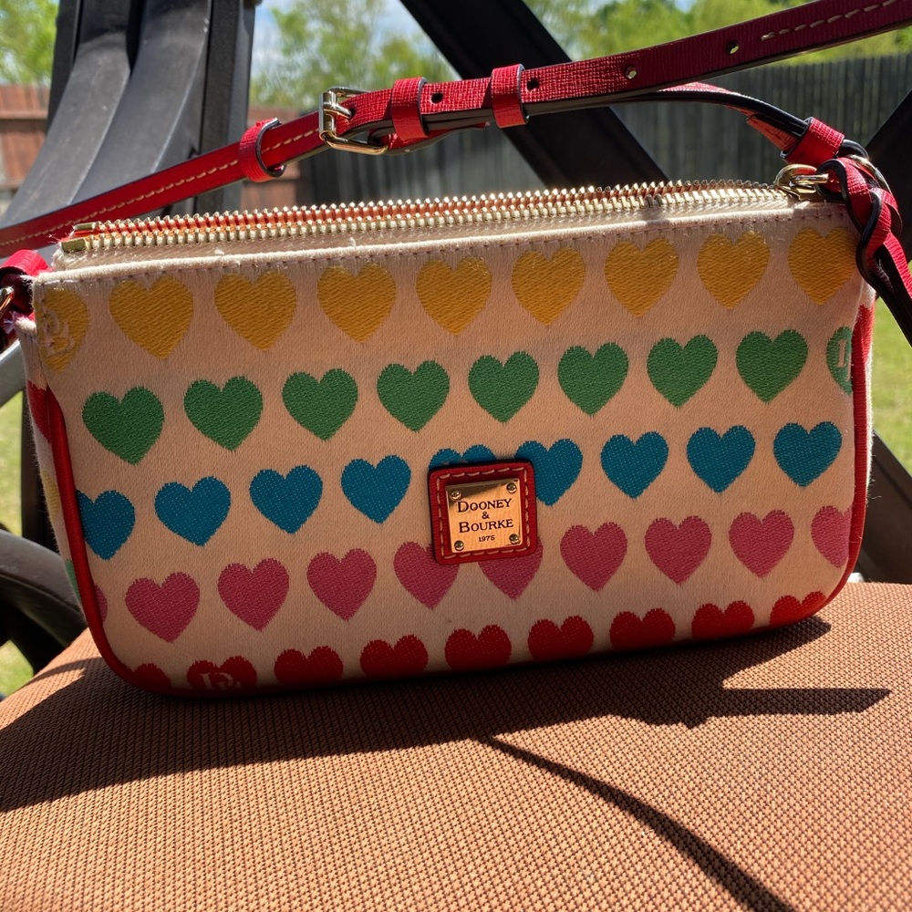 Dooney & Bourke hearts purse
